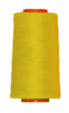 COMETA 0216F Cône de fils a coudre polyester 100% 5000 mètres jaune