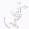 Guide bord escamotable