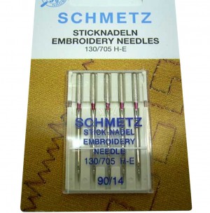 SCHMETZ 705H-E - NM90 - 5 Aiguilles Aiguilles universelles (130/705H)
