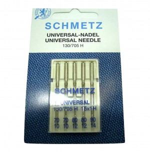 SCHMETZ 705H - Assortiment 70-90 - 5 Aiguilles Aiguilles universelles (130/705H)