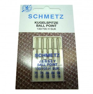 SCHMETZ 705H-SUK - SORT.70-90 - 5 Aiguilles Aiguilles universelles (130/705H)