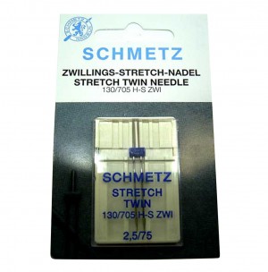 SCHMETZ 705H-S ZWI NE2.5 - NM75 - 1 Aiguille Aiguilles universelles (130/705H)