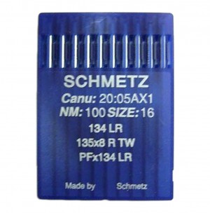 SCHMETZ 134 LR / 135X5 LR - NM100 - 10pcs Aiguilles machine à coudre industrielles 134 LR/K