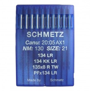 SCHMETZ 134 LR / 135X5 LR - NM130 - 10pcs Aiguilles machine à coudre industrielles 134 LR/K