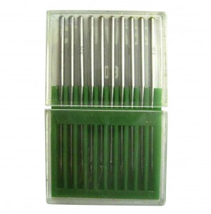 GROZ-BECKERT 1738 /16x231 /16x257 - N°60 - 10pcs Aiguilles machine à coudre industrielle DBx1 1738 - 16x231 - 16x257 (petit talon)