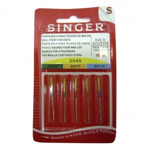 SINGER 2045 BL846 SINGER STR70-90 X 5 Aiguilles machine à coudre singer (Sys. 2020,2045,2054)