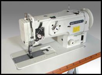 GEMSY GEM1508NH Machine à coudre industrielle triple entrainement base plane