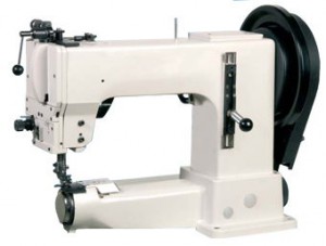 GEMSY GEM205 Machine à coudre industrielle à triple entrainement canon