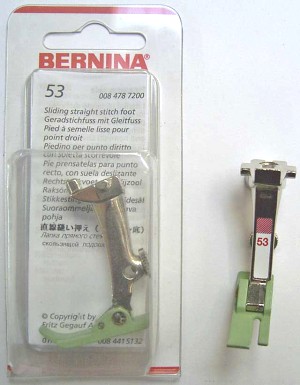 BERNINA pied de biche teflon N53 Pied de biche BERNINA