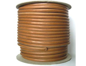  3/8 inche (9,5mm) avec agrafe Courroie machine à coudre en cuir au mètre