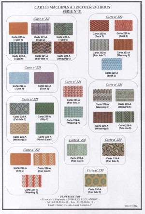 SILVER  Accessoires machine à tricoter