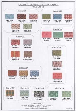 SILVER  Accessoires machine à tricoter