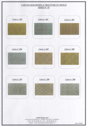 SILVER  Accessoires machine à tricoter