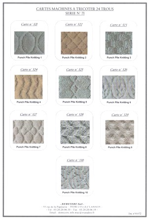 SILVER  Accessoires machine à tricoter