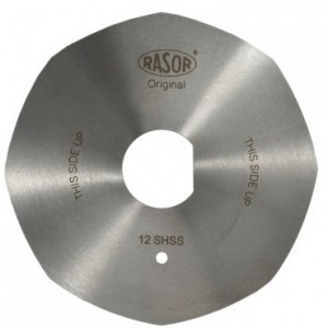 RASOR 12SHSS - 8-bords, HSS acier Lames