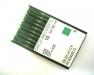 GROZ-BECKERT 438 /265 - N°90 - 100pcs Aiguilles machine à coudre