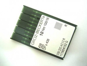 GROZ-BECKERT 438 /265 - N°100 - 100pcs Aiguilles machine à coudre