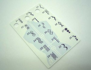 BERNINA  Plaque - Plaque glisière - Plaquettes