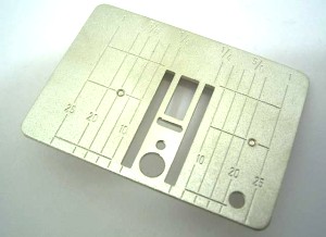 BERNINA  Plaque - Plaque glisière - Plaquettes