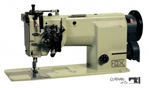 FOX DN 2242 Machine à coudre double aiguille fixe