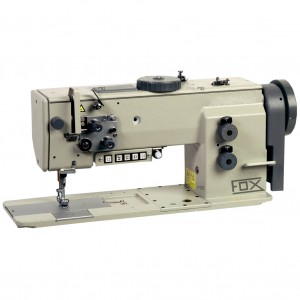 FOX WF 1767 AUT Machine à coudre industrielle triple entrainement base plane