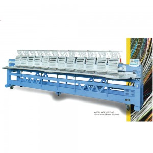 HAPPY HCR3-1512-45 Brodeuse Industrielle Multi tête 