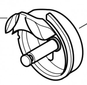 PFAFF 91-174 956-45 Boite à canette machine à coudre