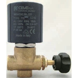  1/4 Electrovanne de vapeur