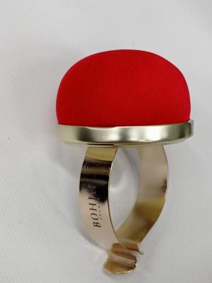 BOHIN Coussin mousse tissue (Rouge ou Blue) Pelotes à épingles - Coussin à épingles