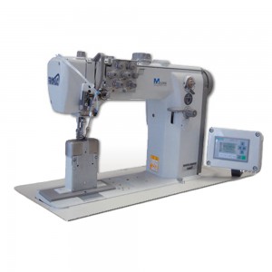 GLASMAN FPO868 Machine à coudre industrielle à triple entrainement à pilier