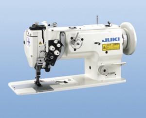 JUKI LU-1565N Machine à coudre industrielle à triple entrainement double aiguille