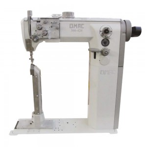 OMAC 300/420 Machine à coudre industrielle à triple entrainement à pilier