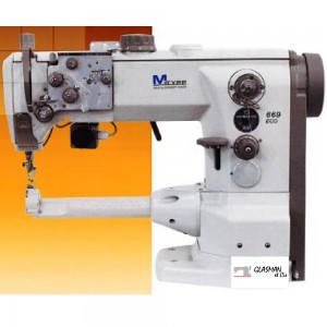 COMETA VBS 669 EVO 300 Machine à coudre industrielle à triple entrainement canon