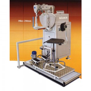 COMETA VBO XXS ÉVOLUTION Machine à coudre industrielle à triple entrainement à pilier