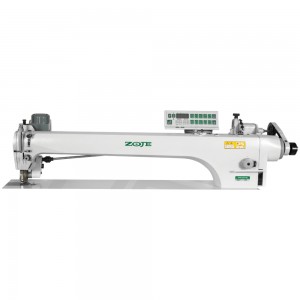 ZOJE ZJ9701LAR-D3-800 / PF Coupe fils automatique  Machine à coudre industrielle à triple entrainement grand bras