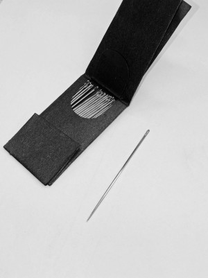 - 48mm x 0.9mm Chromé Aiguilles universelles (130/705H)