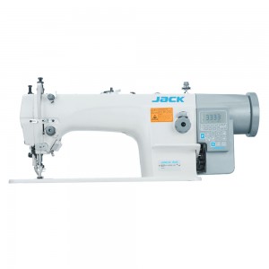 JACK 6380 Machine à coudre industrielle double entraînement avec coupe fils
