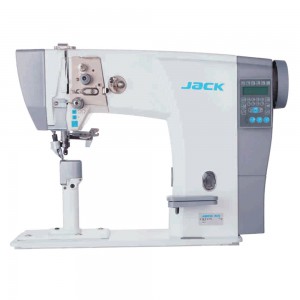 JACK 6891 Machine à coudre industrielle à triple entrainement à pilier