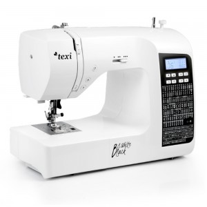 TEXI BLACK&WHITE Machine à coudre et à broder