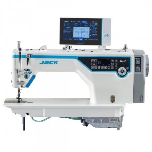 JACK A60+ Machine à coudre industrielle Piqueuse plate avec coupe fils