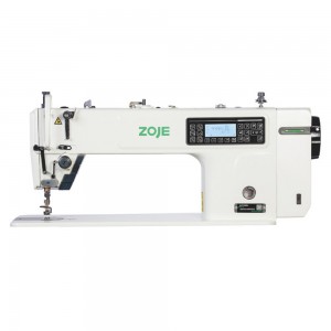 ZOJE A7100L Machine à coudre industrielle Piqueuse plate avec coupe fils