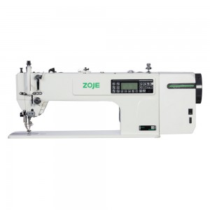 ZOJE A0323L-D4 Z SET Machine à coudre industrielle double entraînement avec coupe fils