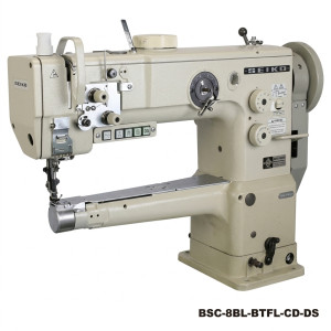SEIKO BSC-8BL Machine à coudre industrielle à triple entrainement canon