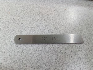 RIMOLDI 270113/1 Couteaux de surjeteuse industrielle