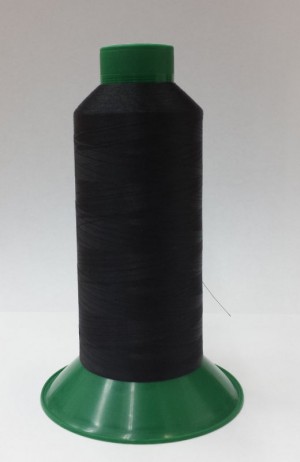 COATS NOIR - 10000M Fils pour surjeteuse et ourleuse invisible
