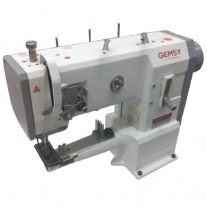 GEMSY GEM 335 Machine à coudre industrielle à triple entrainement canon