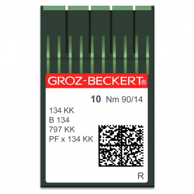 Aiguilles machine à coudre 134 KK /B 134 /797 KK - N°90 - 100pcs GROZ BECKERT/SCHMETZ