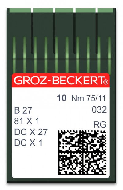 GROZ-BECKERT B 27/SY 6120 N75 Aiguilles machine à coudre 6636