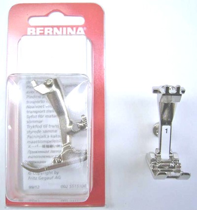 BERNINA PIED POINTS TRIPLES N1 (1008) Pied de biche - Pieds presseurs / Semelles 3567