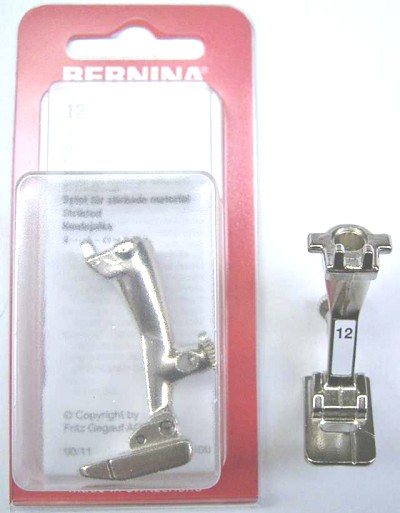 BERNINA PIED POUR TRICOT N12 (1008) Pied de biche - Pieds presseurs / Semelles 3630